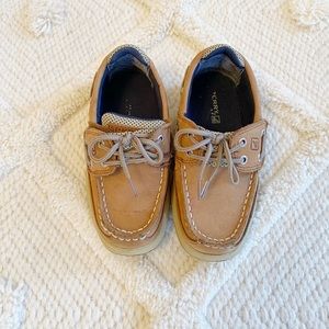Sperry Toddler Boys Boat Shoes Tan size 10.5